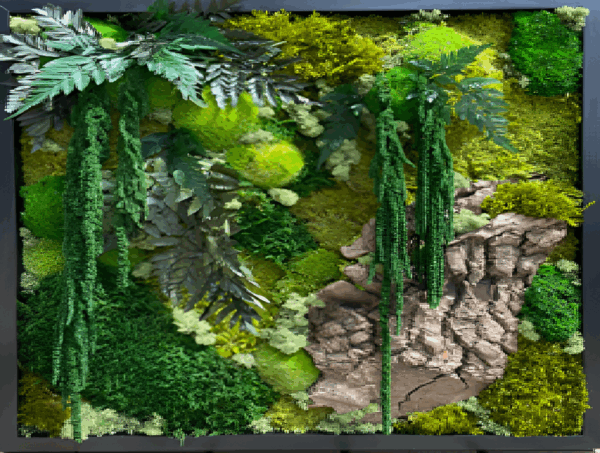 Forest Essence — Moss & Natural Elements Wall Art